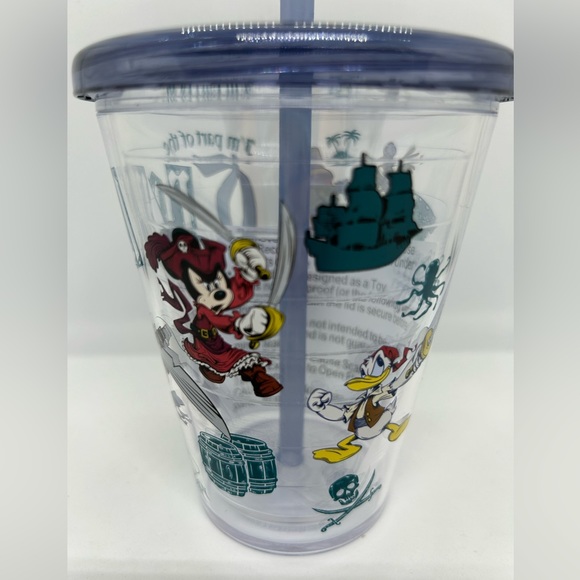 Disney Parks Pirates of the Caribbean Mickey & Friends Tumbler, NWT. - Picture 3 of 5